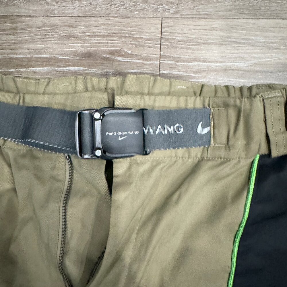 Nike Pro x Feng Chen Wang Cargo Pants in Khaki/Black. size M - Picture 11 of 14